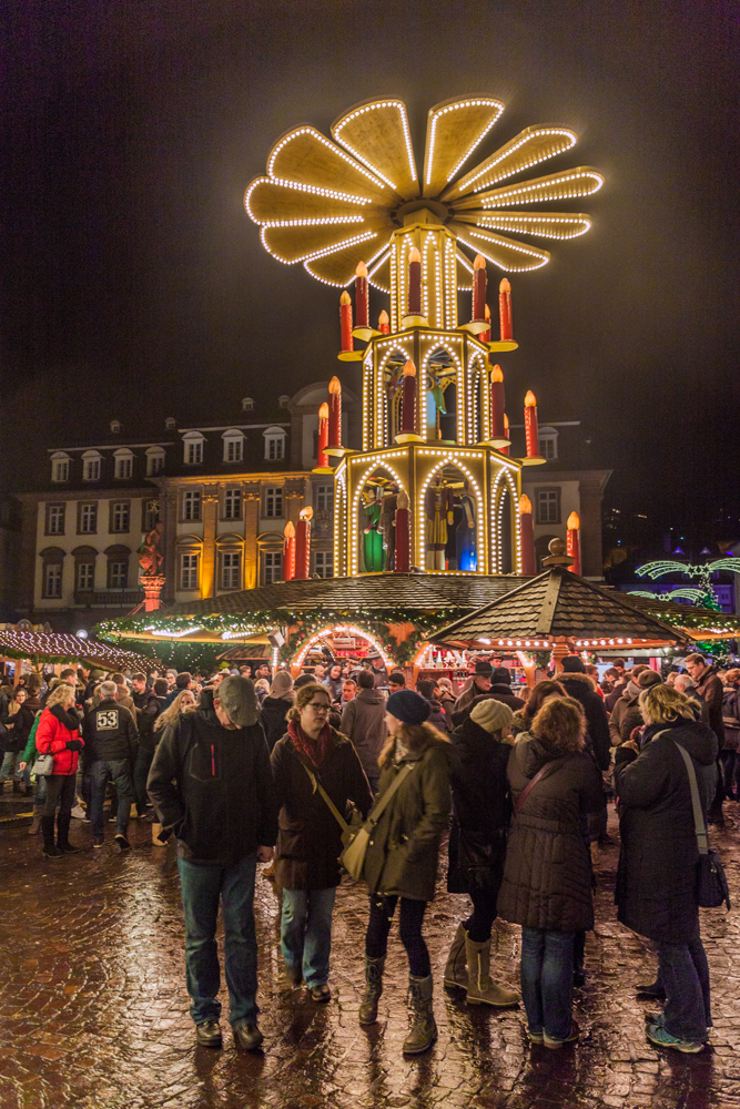 Christmas fair in Heidelberg.  Source: Depositphotos.com