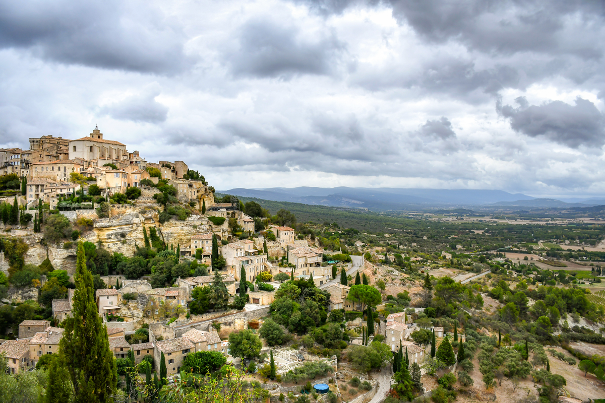 Gordes under the clouds © French Moments