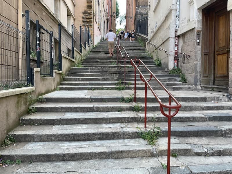 Fourviere stairs